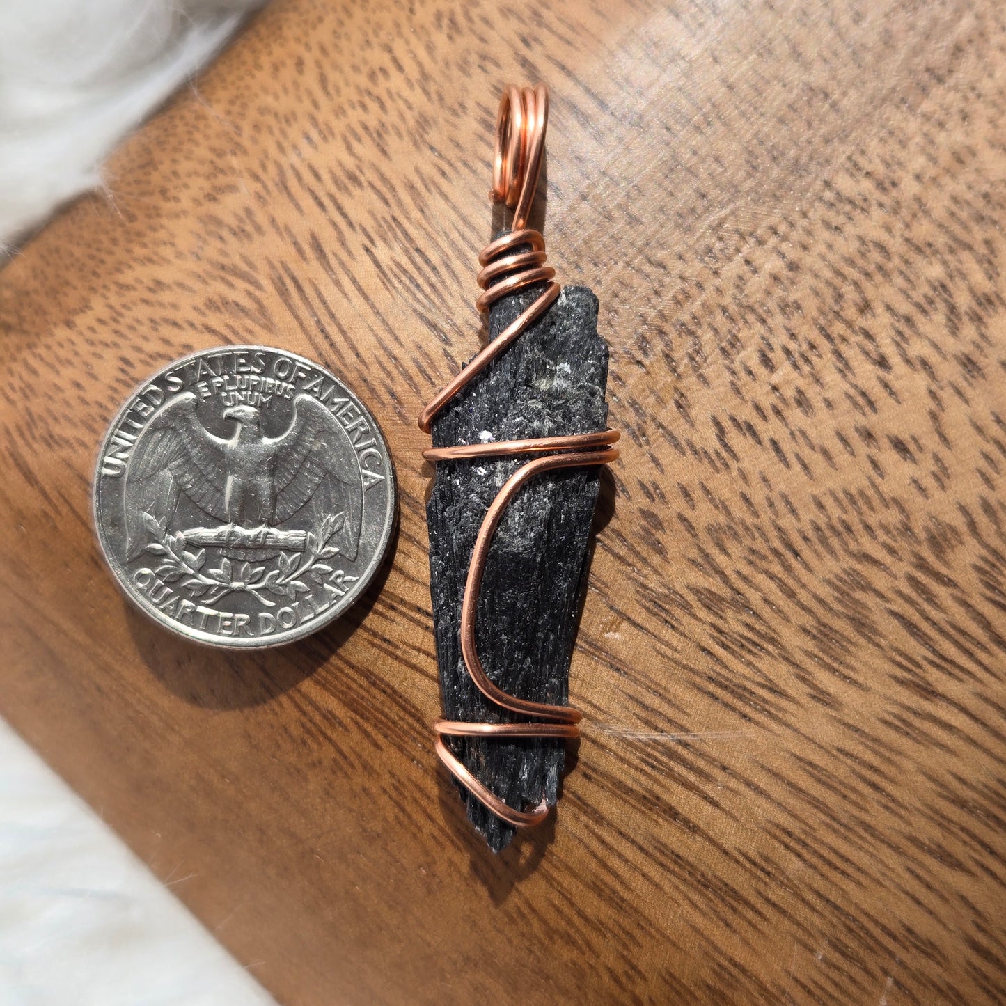 Black Kyanite Pendant 918