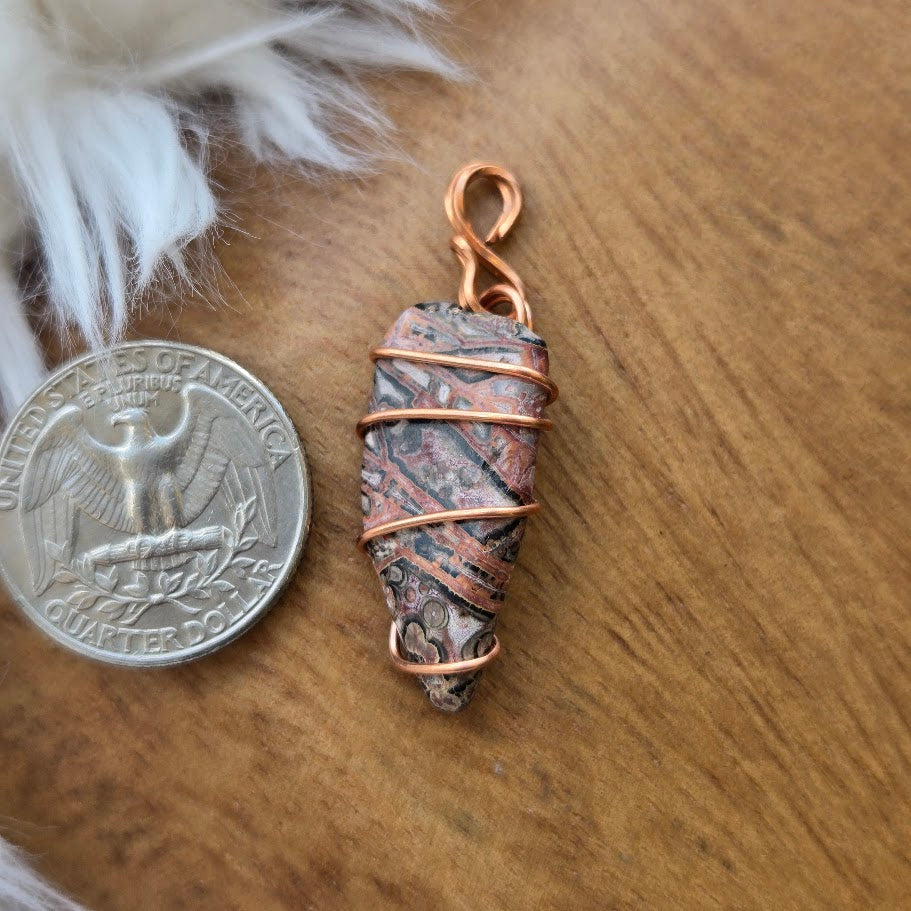 Leopardskin Jasper Pendant 930