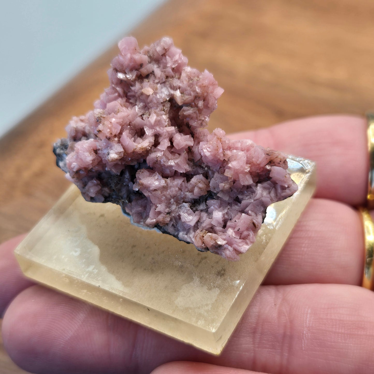 Crystalized Rhodochrosite 131