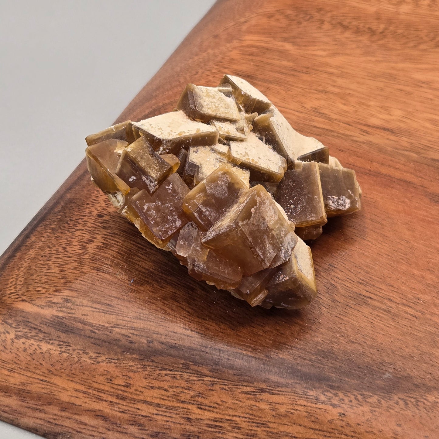 Yellow Cubic Barite 133