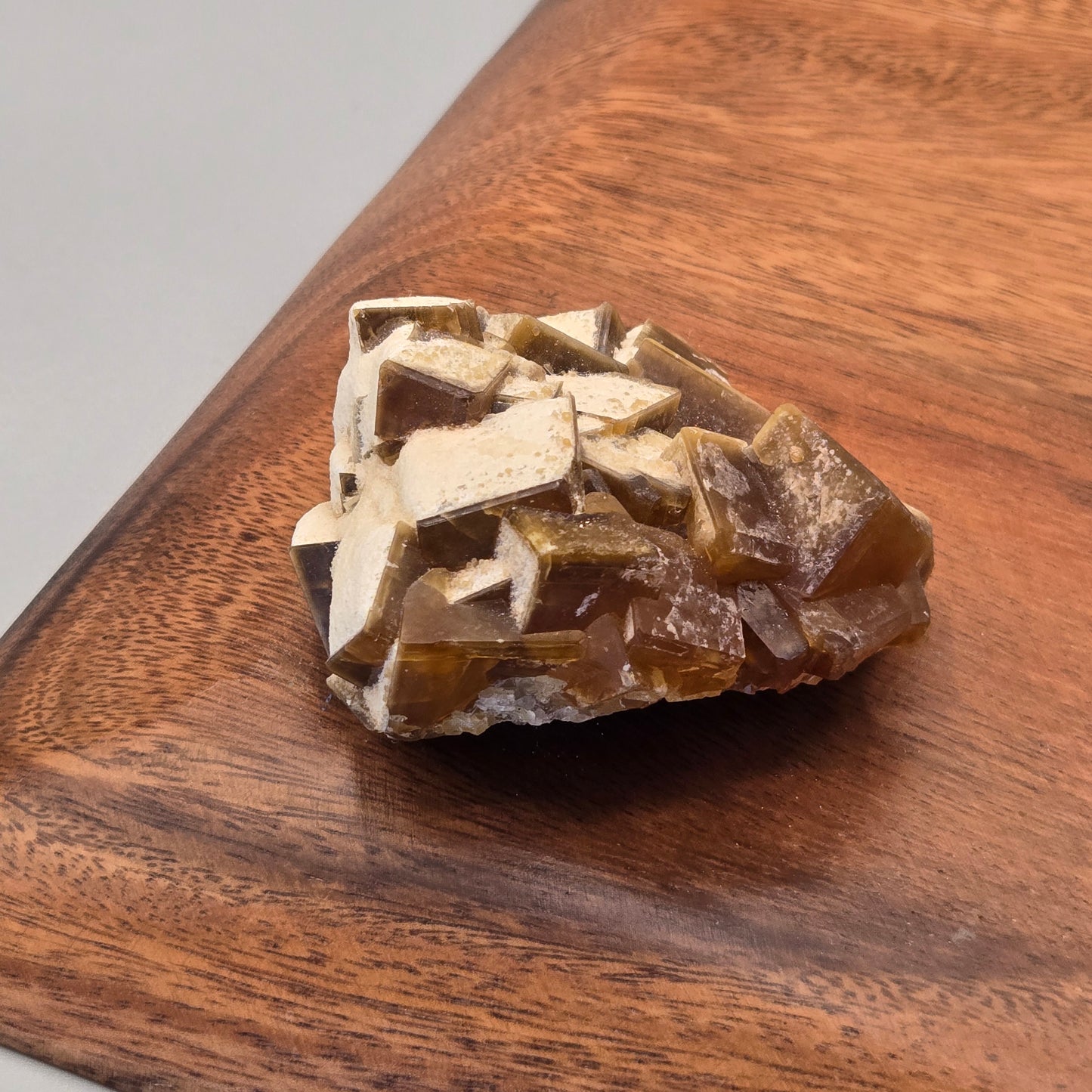 Yellow Cubic Barite 133
