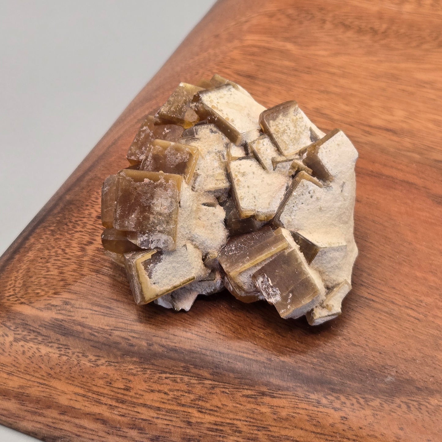 Yellow Cubic Barite 133
