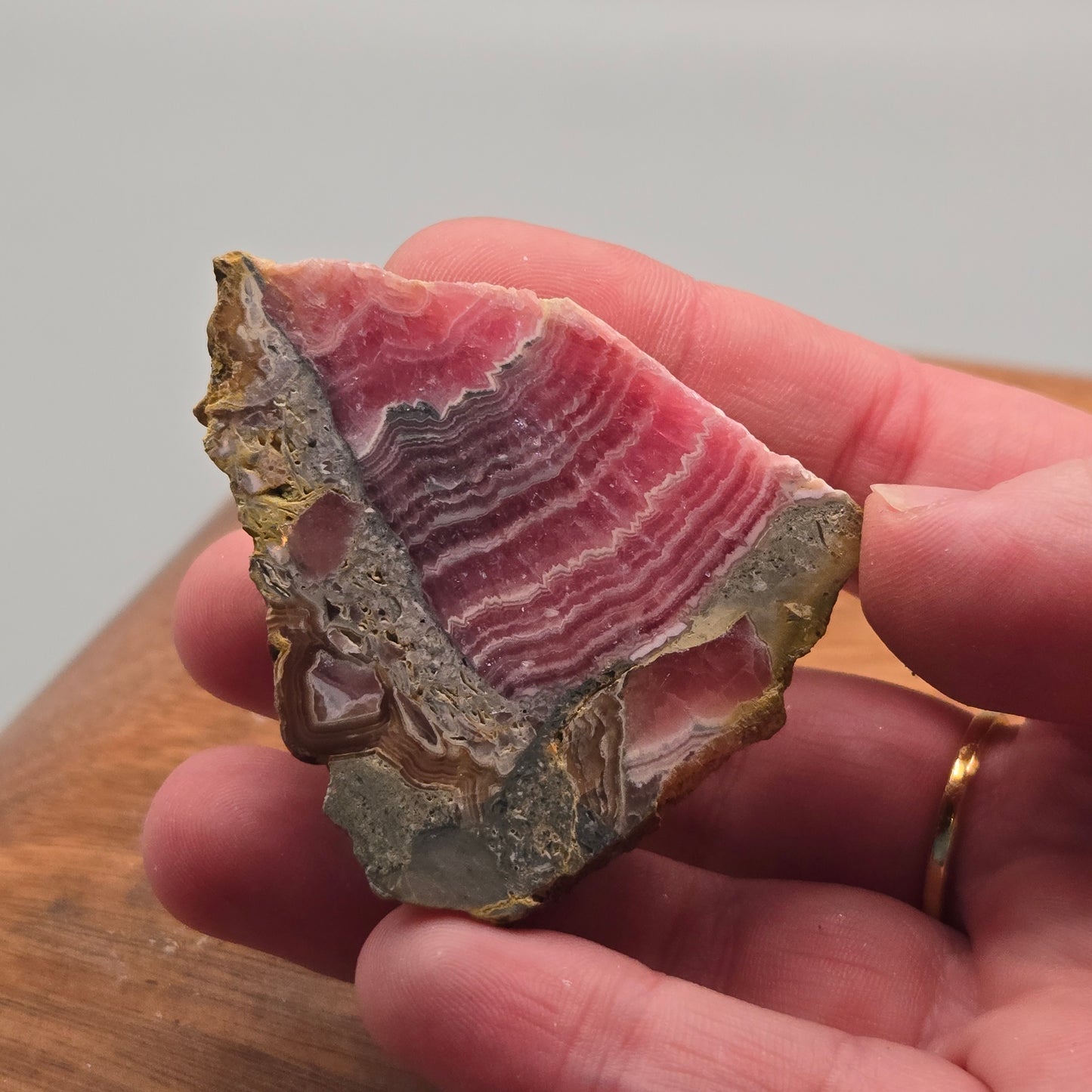 Rhodochrosite Slab 107