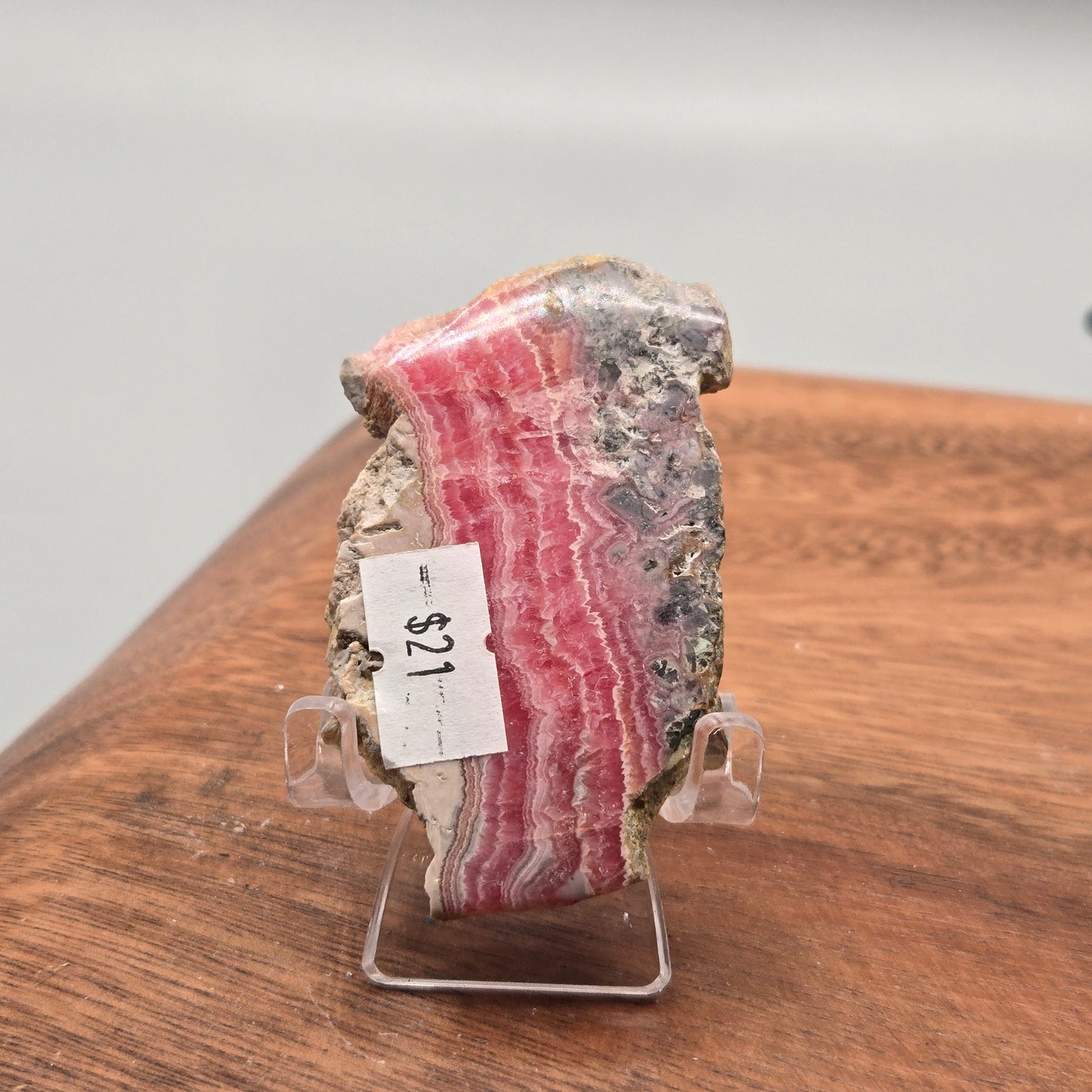 Rhodochrosite Slab 112