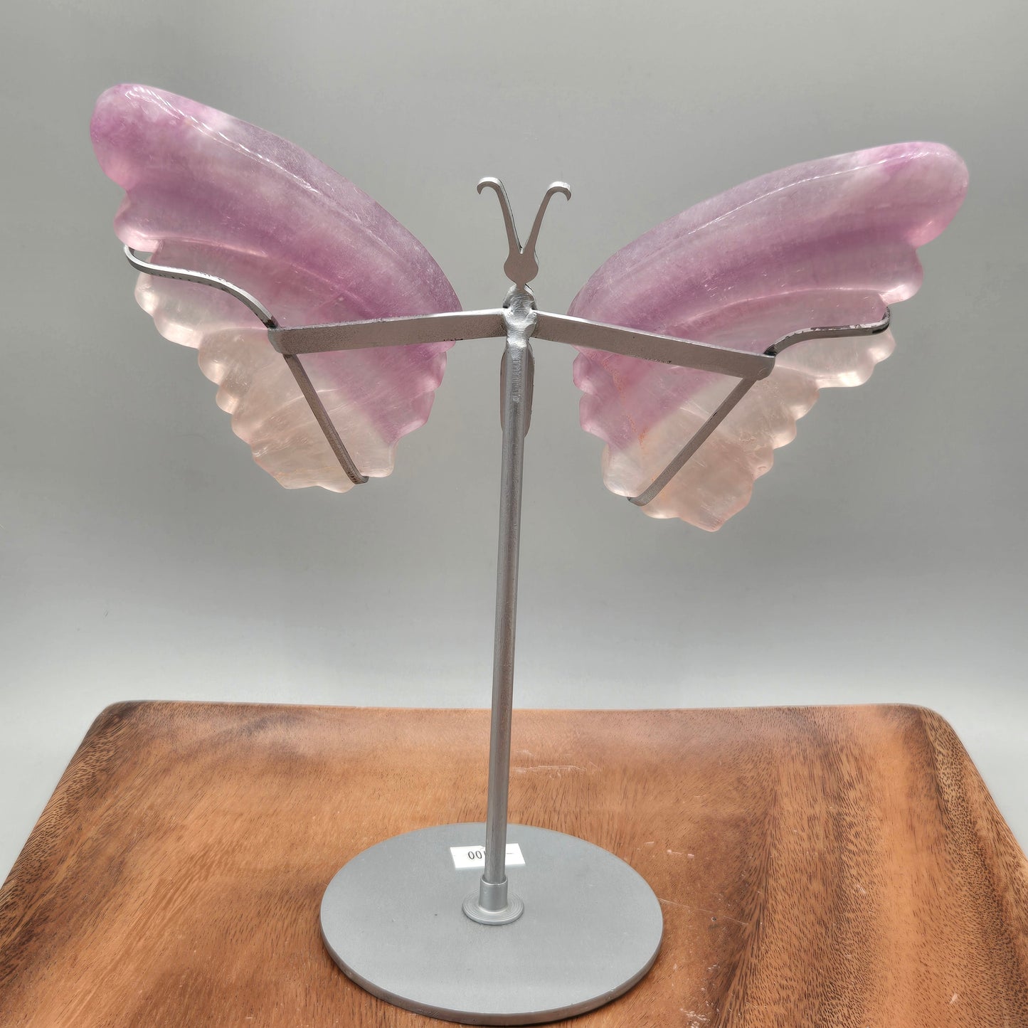 Fluorite Wings on Stand 160
