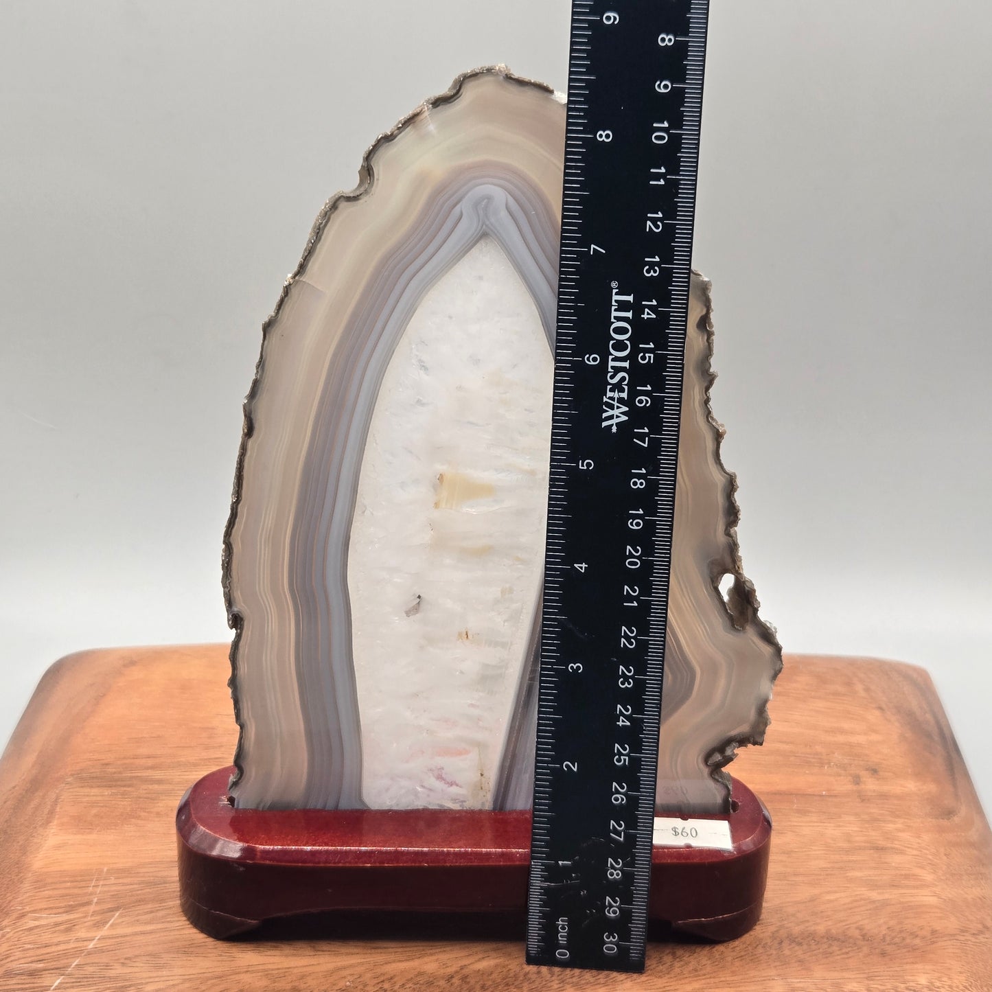 Agate Slab on Stand 165
