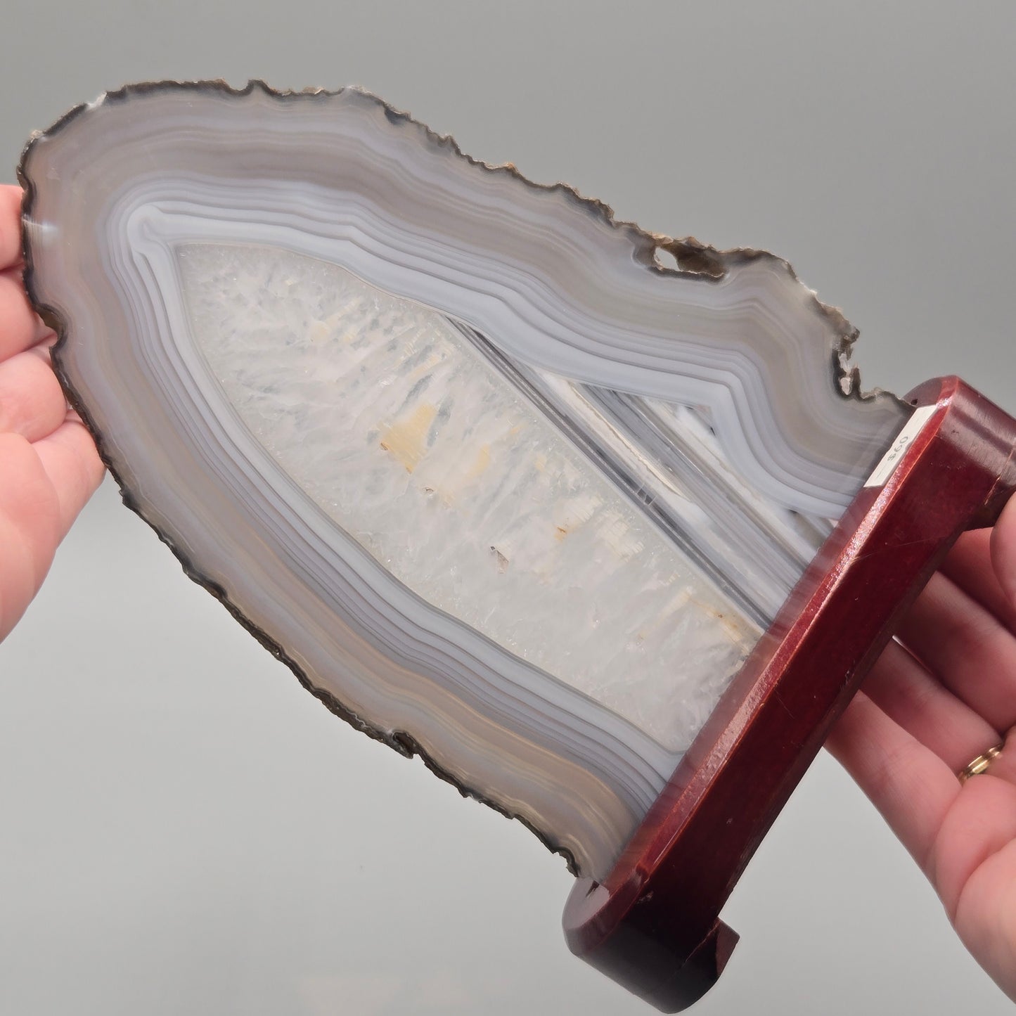 Agate Slab on Stand 165