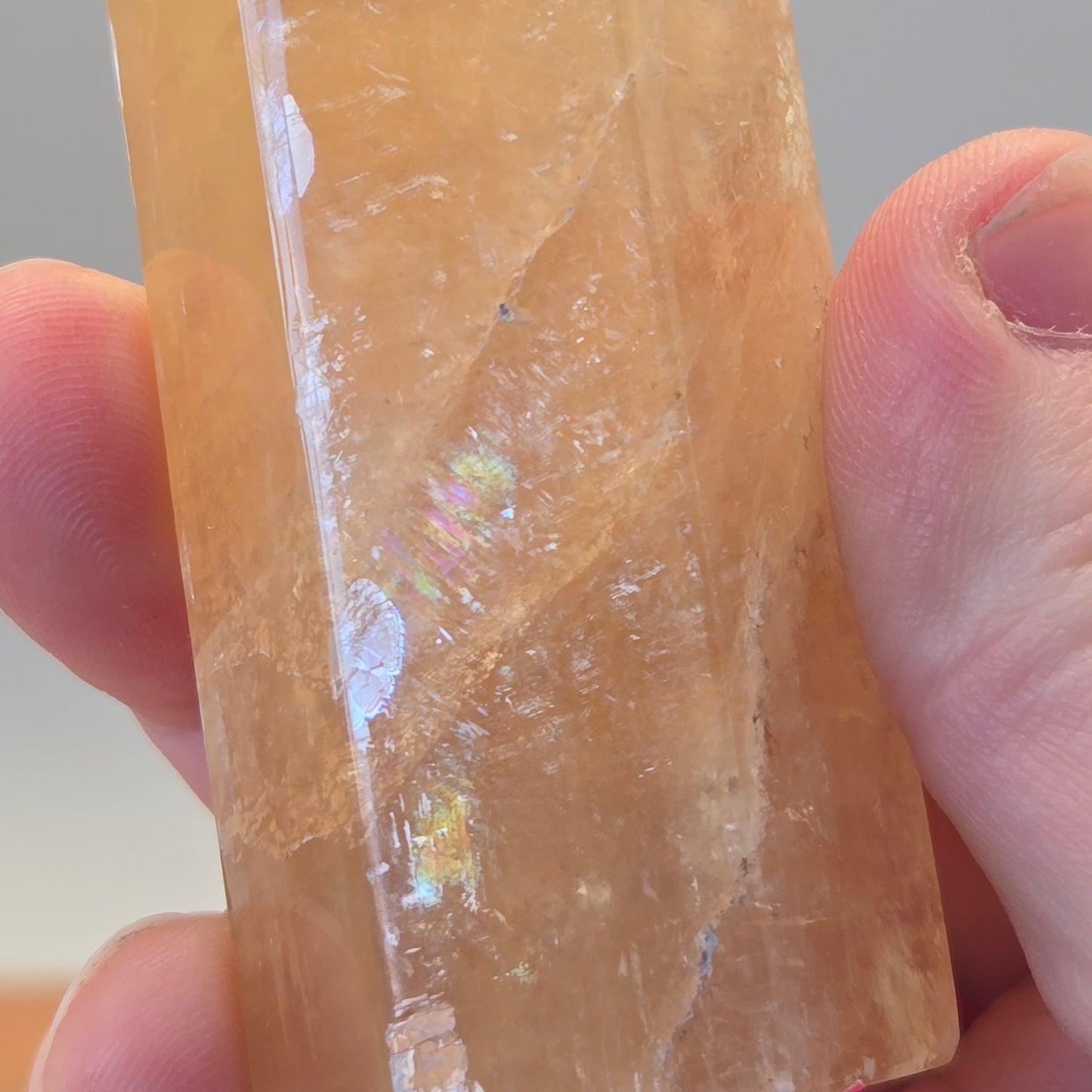 Honey Optical Calcite Tower 176