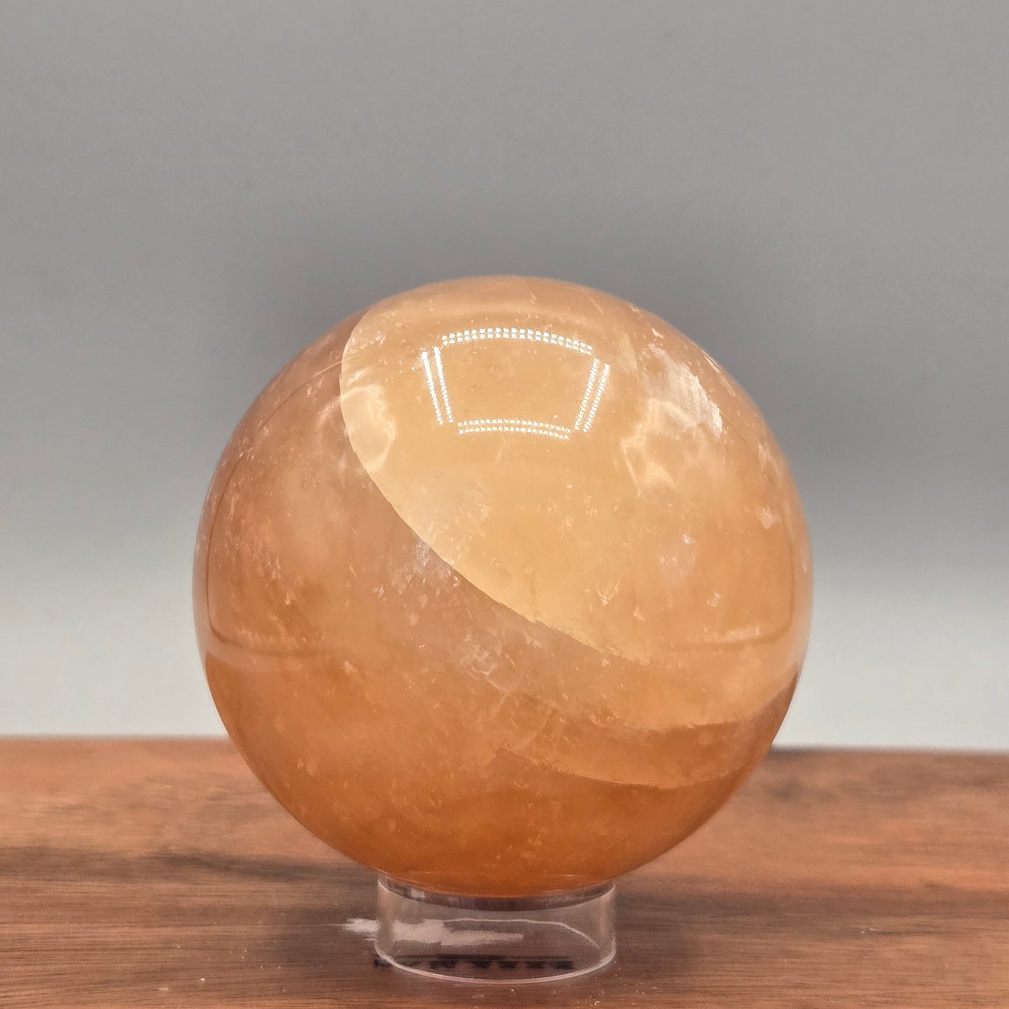 Honey Optical Calcite Sphere 182
