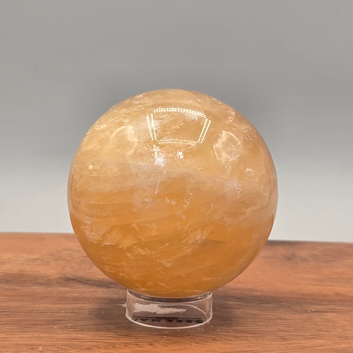 Honey Optical Calcite Sphere 184
