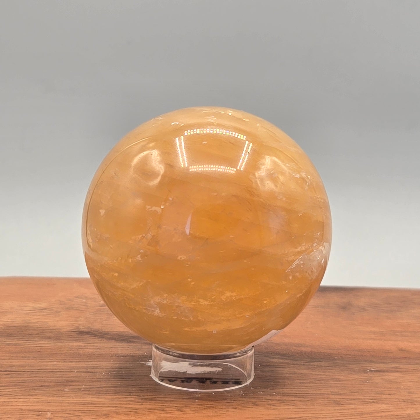 Honey Optical Calcite Sphere 184