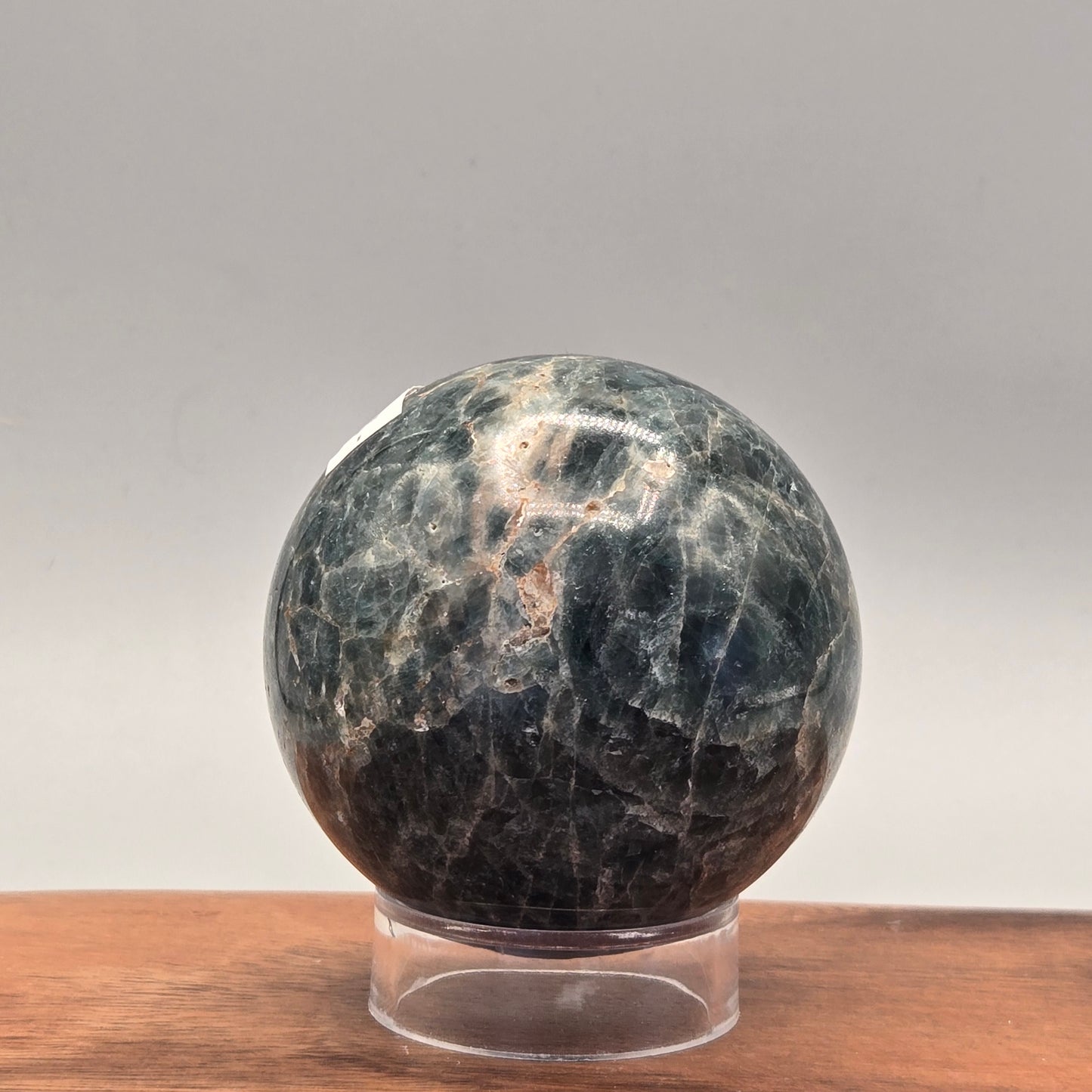 Blue Apatite Sphere 187