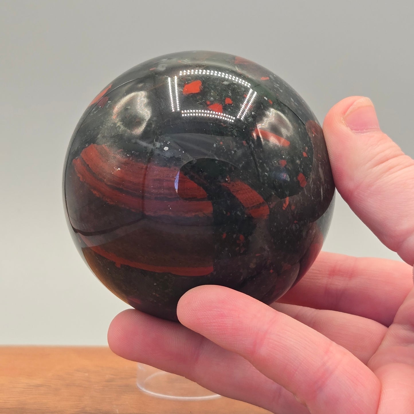 Bloodstone Sphere 188