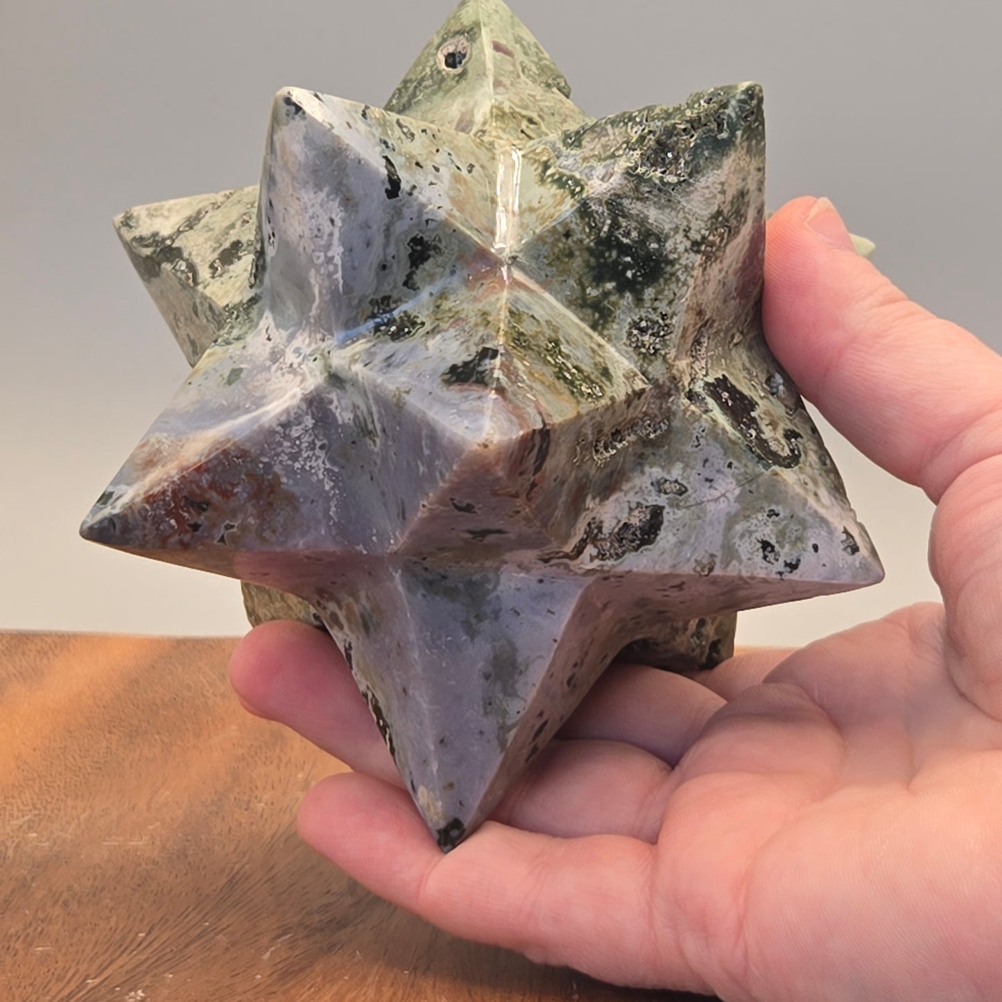 Ocean Jasper Merkaba 194