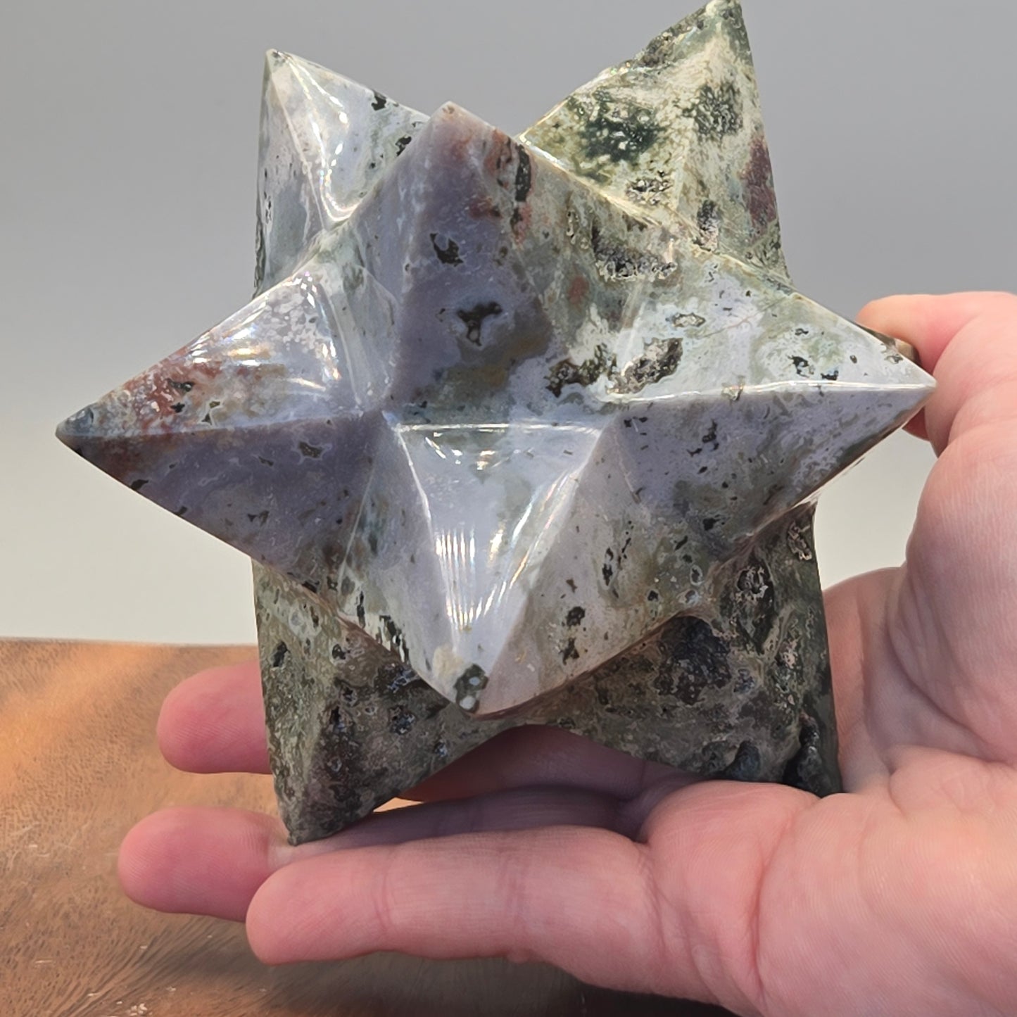Ocean Jasper Merkaba 194