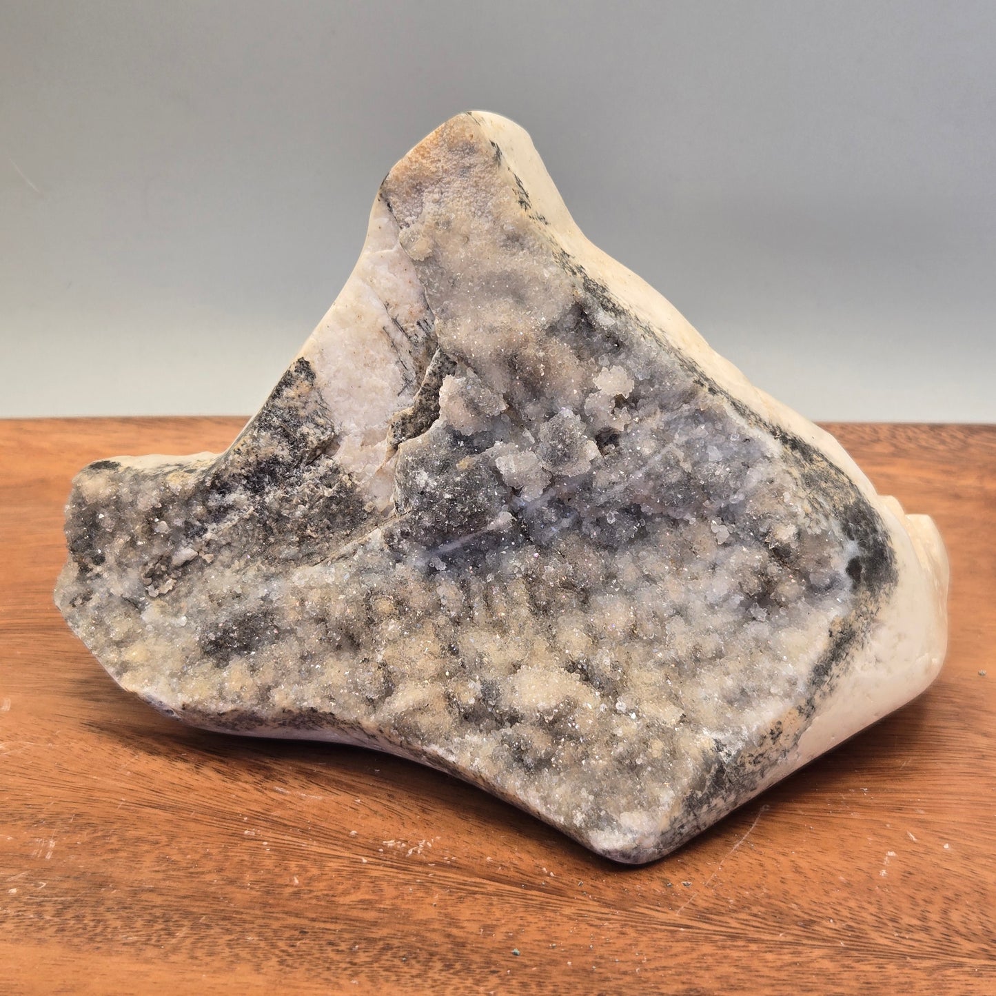 Druzy Snow Agate Freeform 198