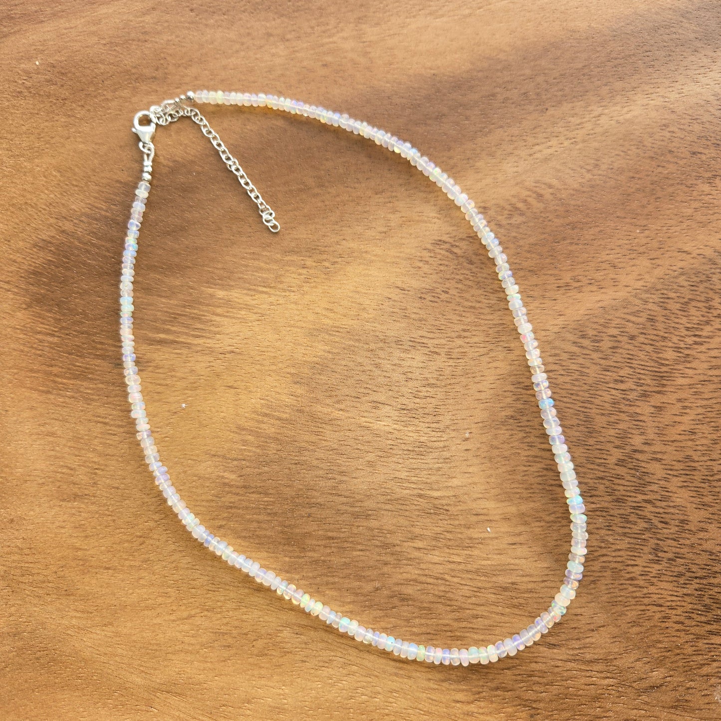 Ethiopian Opal Necklace (1 Strand)