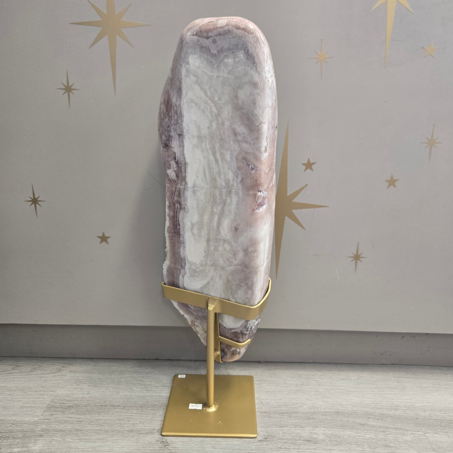 Druzy Pink Amethyst on Stand 202