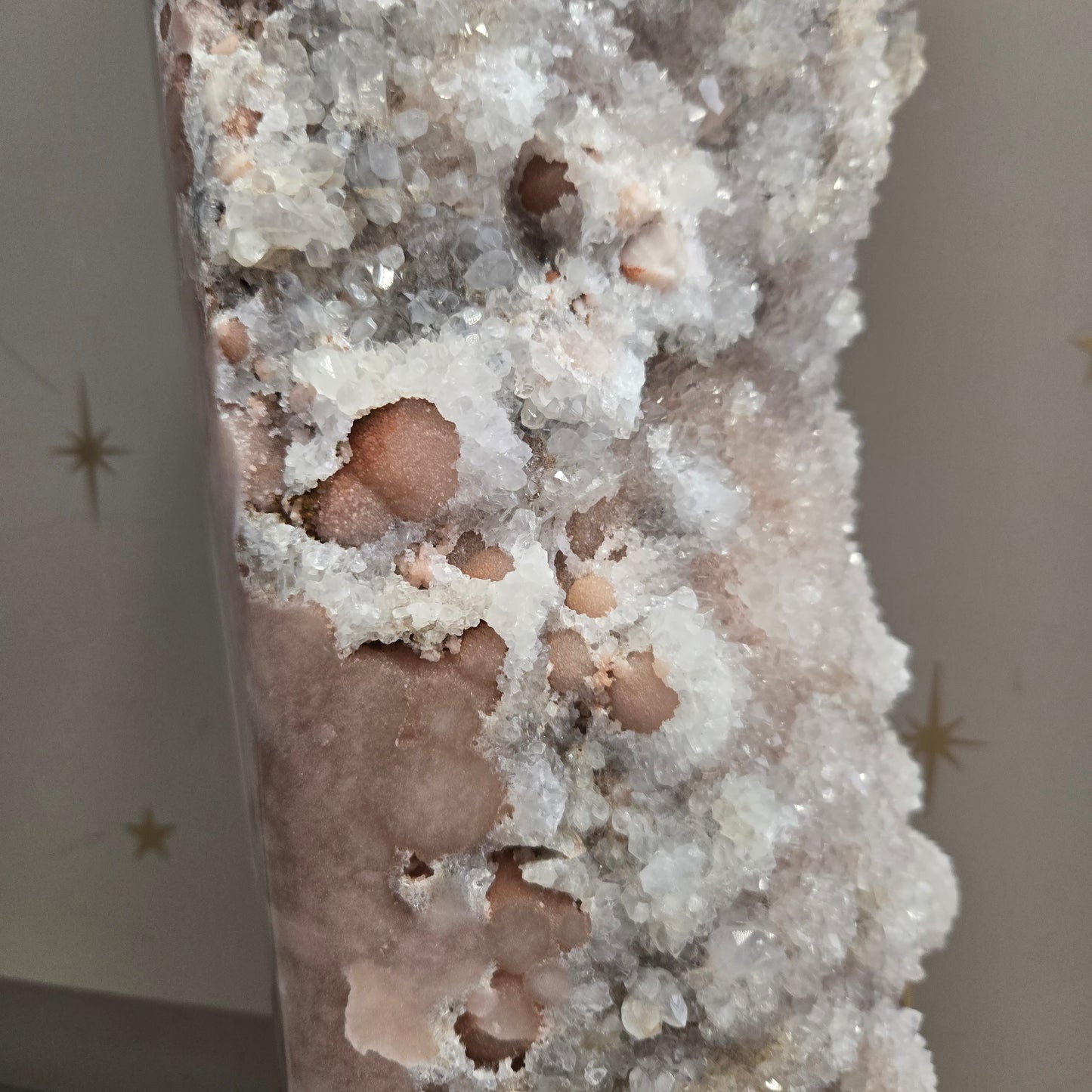 Druzy Pink Amethyst on Stand 202