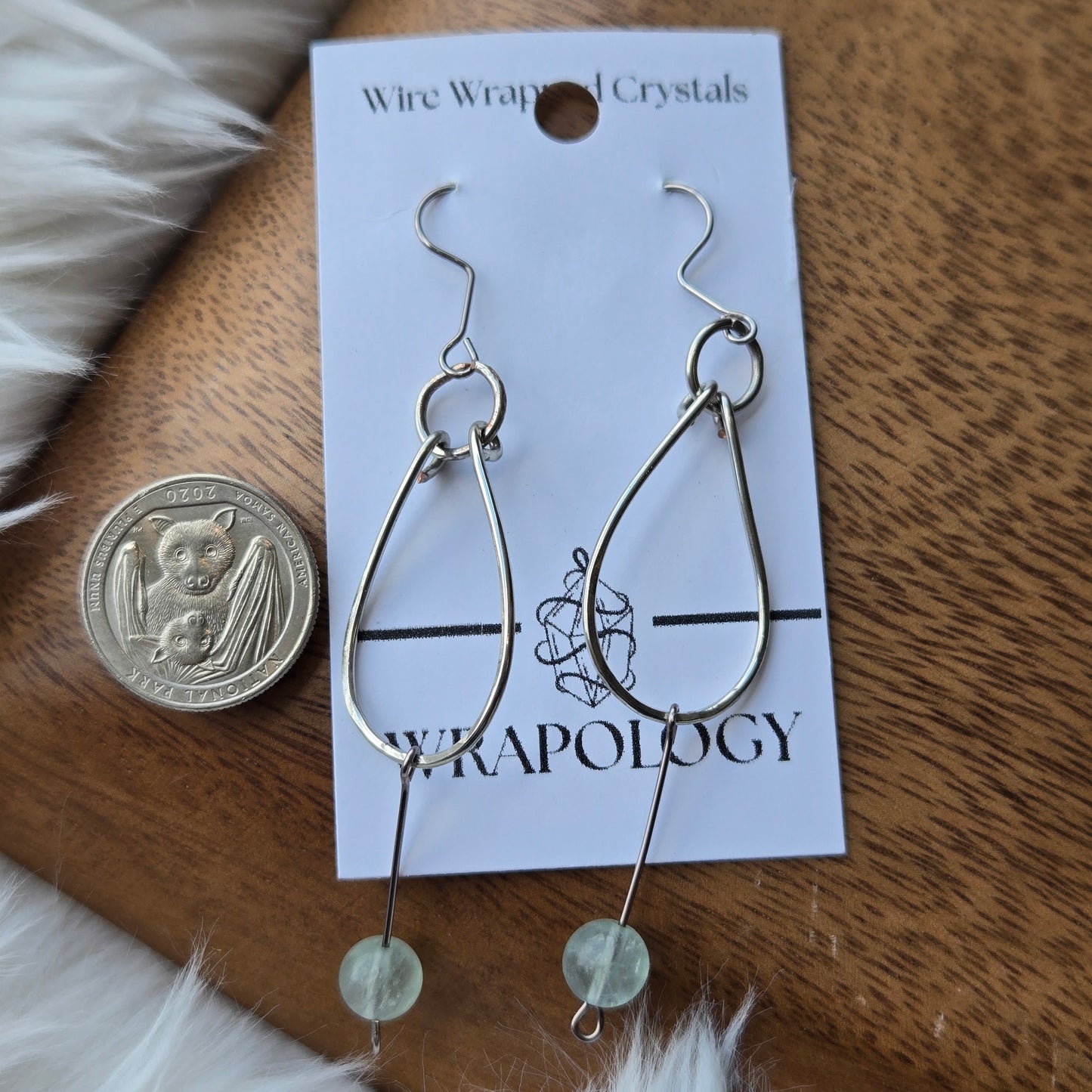 Fluorite Earrings 1063