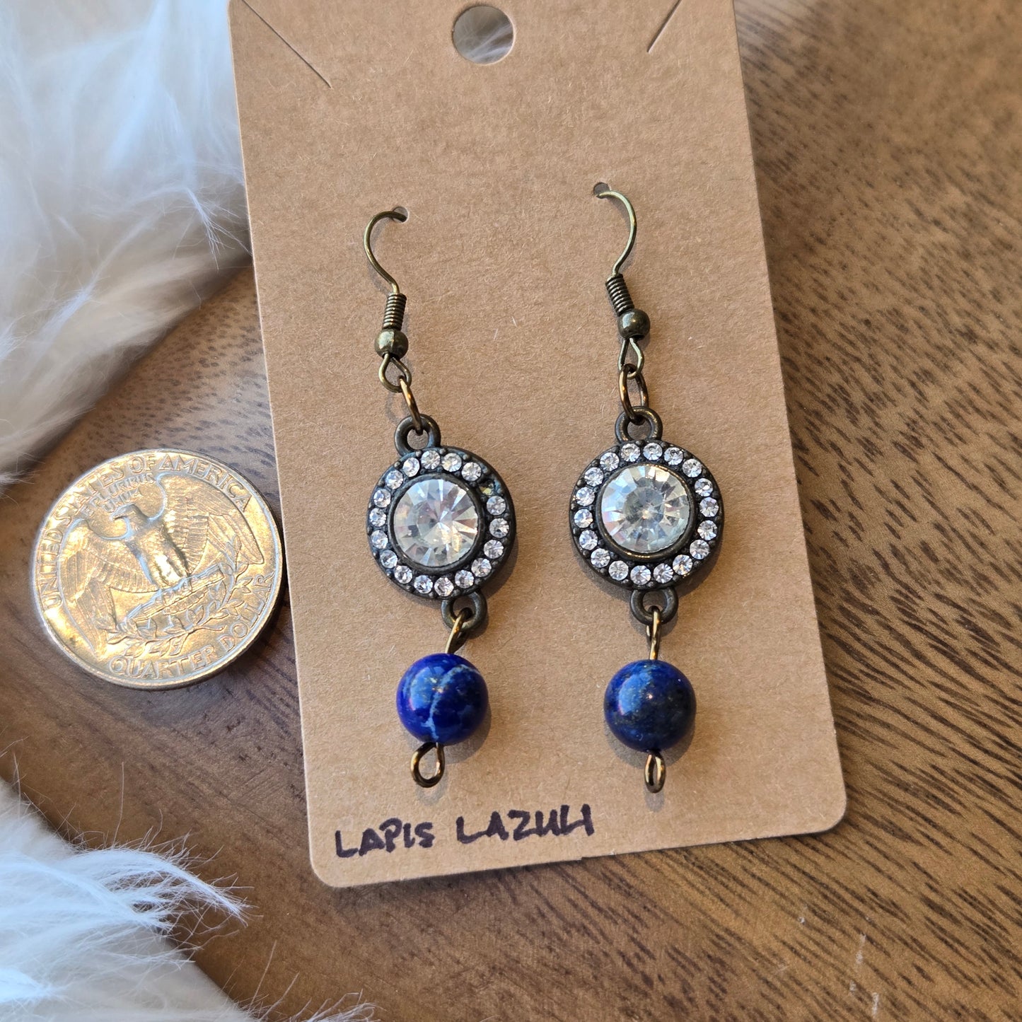 Lapis Lazuli Earrings 1192