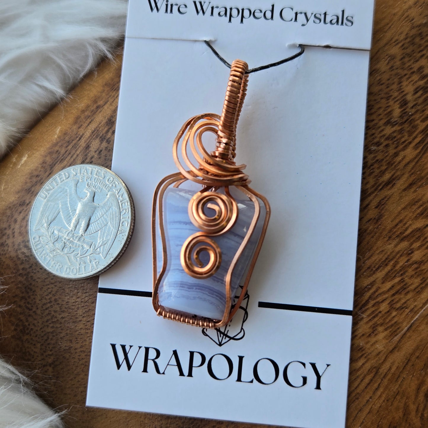 Blue Lace Agate 1306