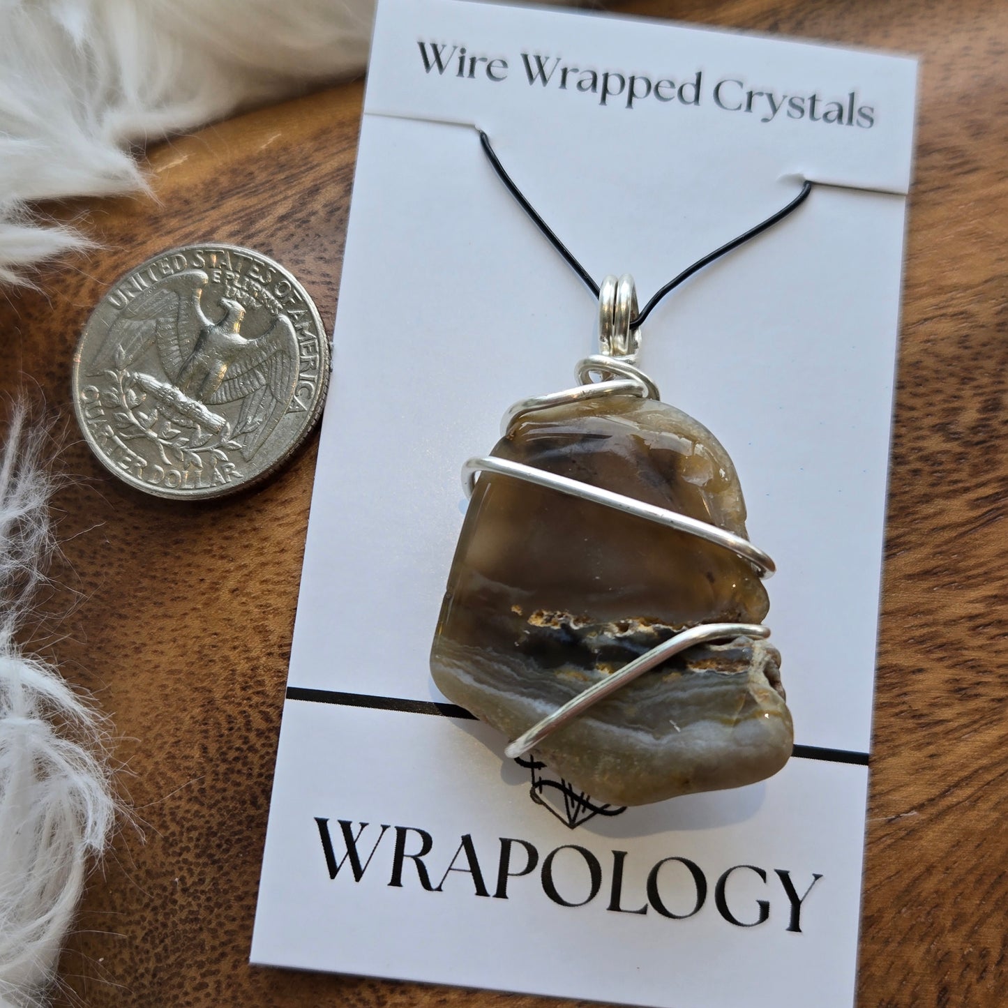 Agate Pendant 1394