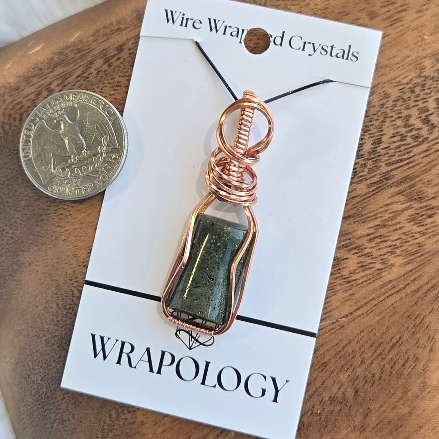 Moss Agate Pendant 1476