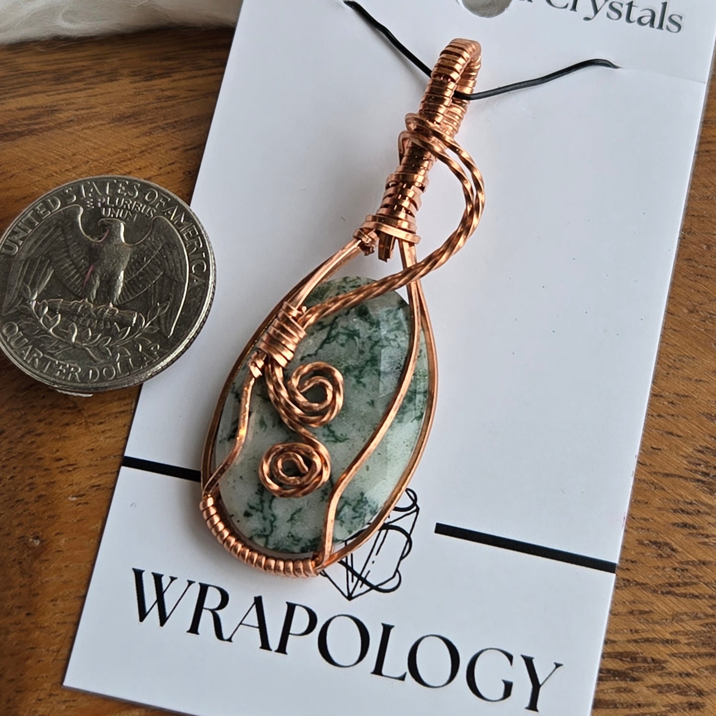Tree Agate Pendant 1502