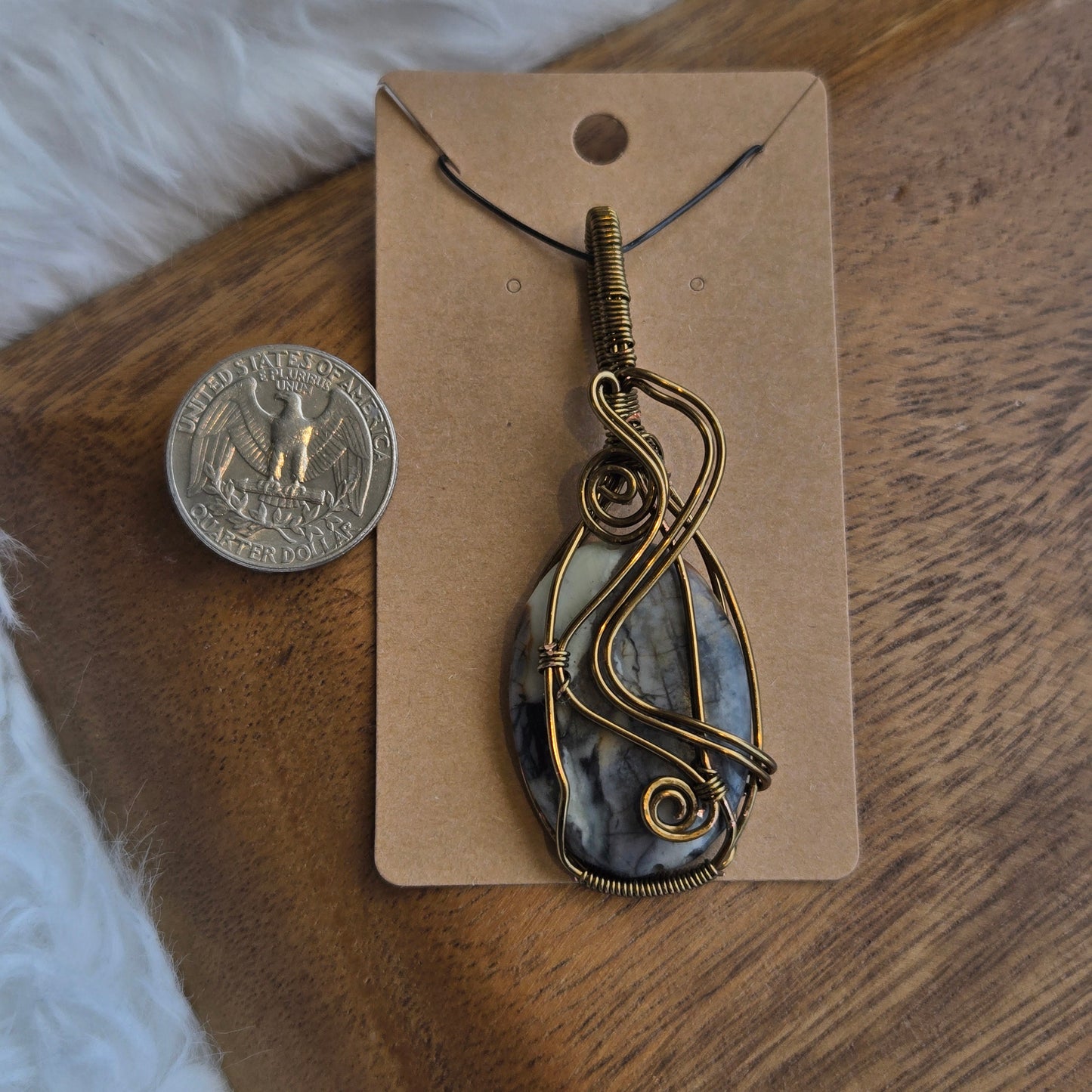 Picasso Stone Pendant 1530