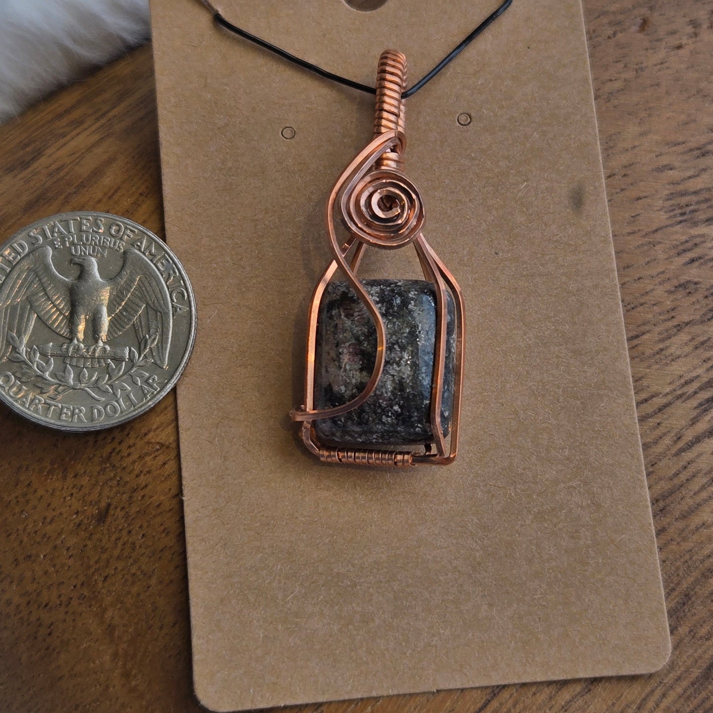 Rhodonite Pendant 1547