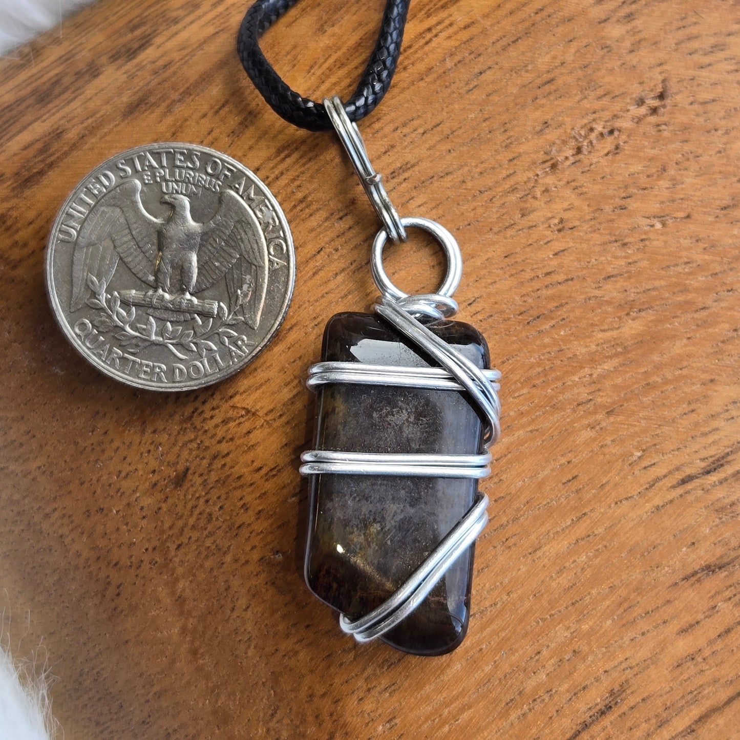 Jasper Pendant (with cord) 1554