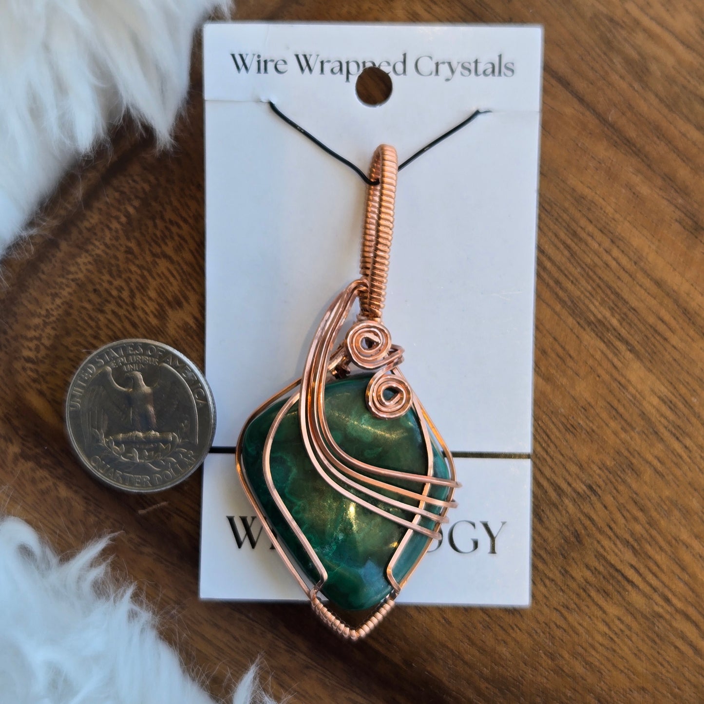 Malachite Pendant 1576