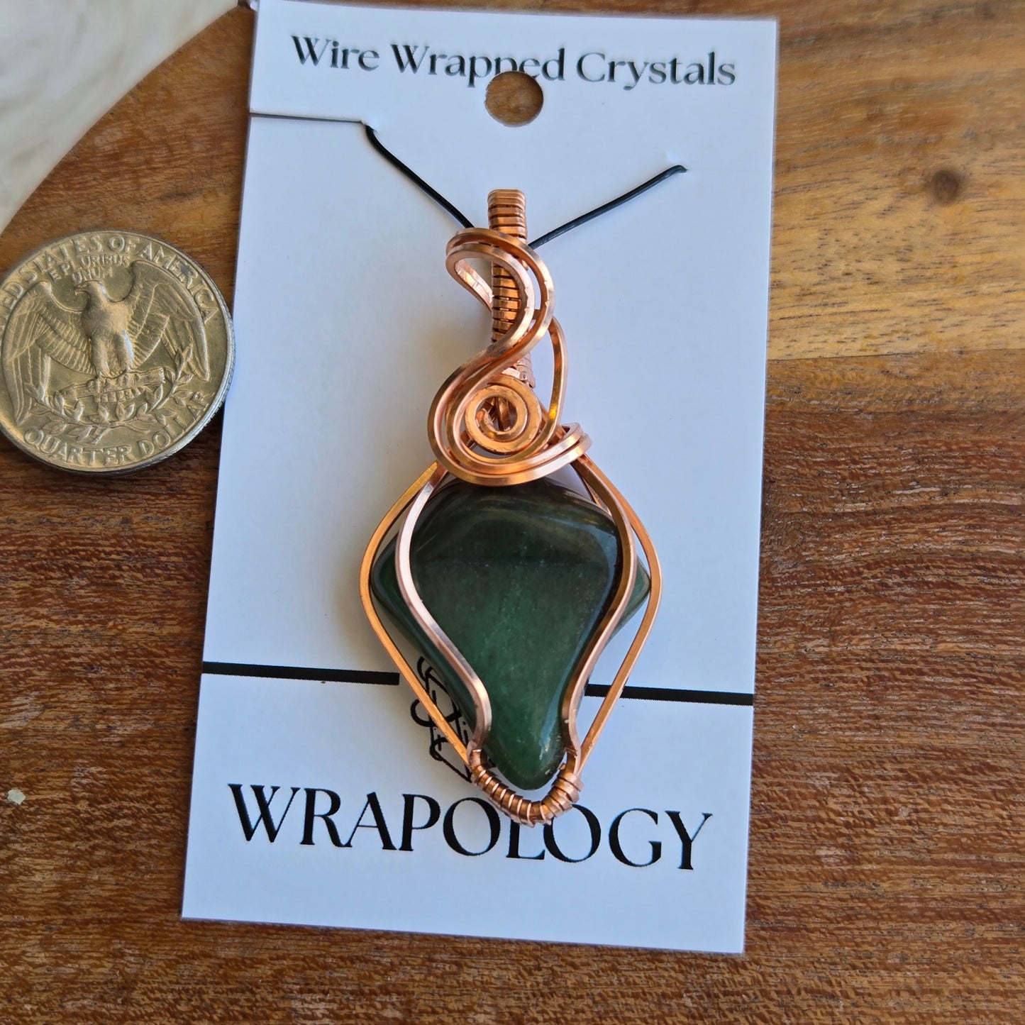 Green Aventurine Pendant 1656