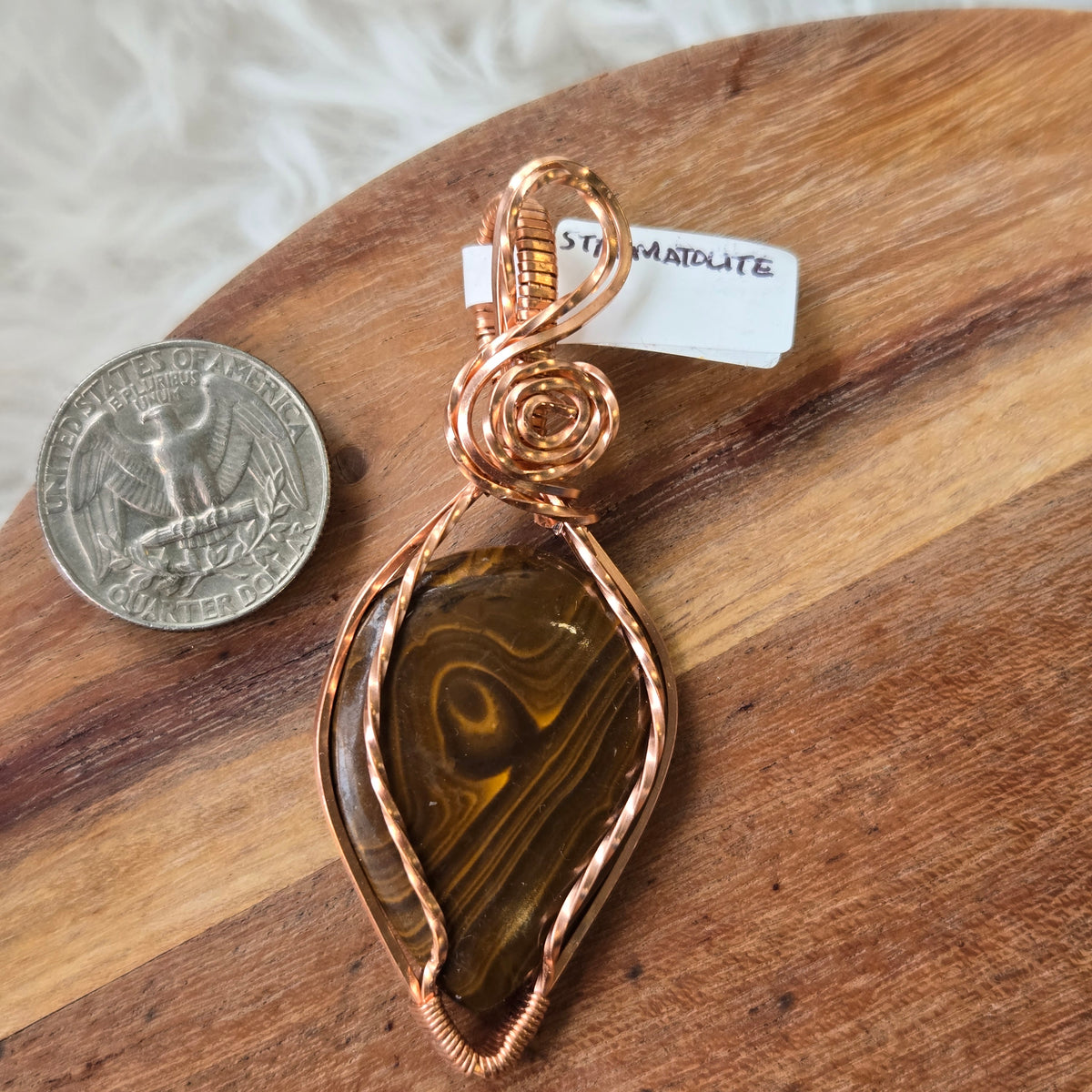 Stromatolite Pendant 1780