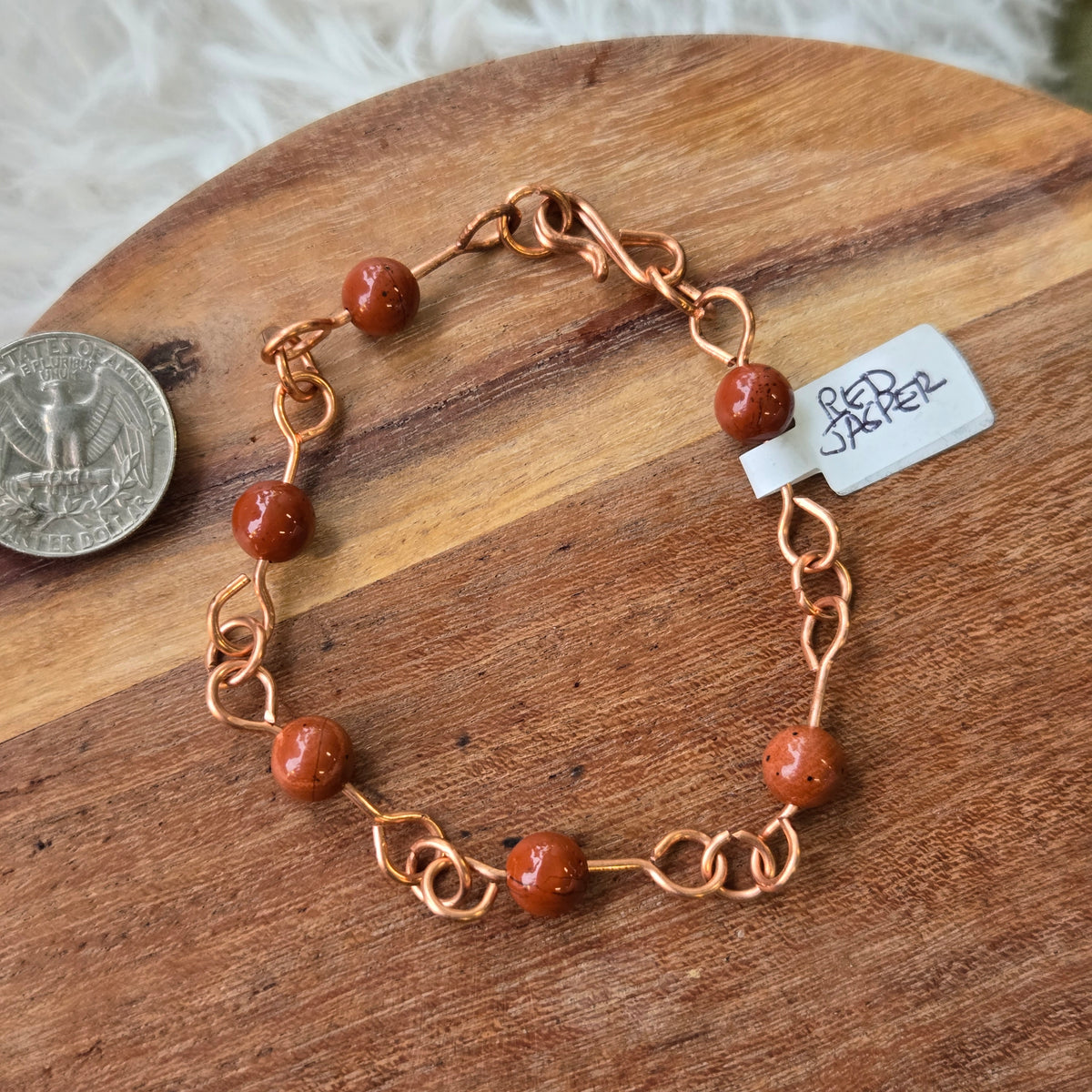 Red Jasper Bracelet 1784