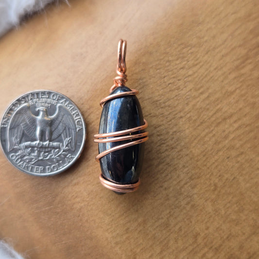 Hematite Teardrop Pendant 906