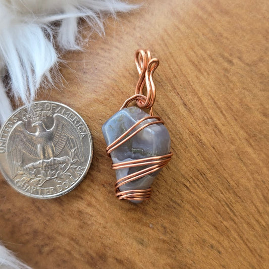 Moss Agate Pendant 950