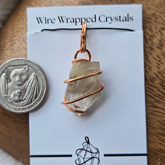 Rutilated Quartz Pendant 946