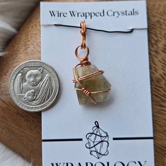 Rutilated Quartz Pendant 947
