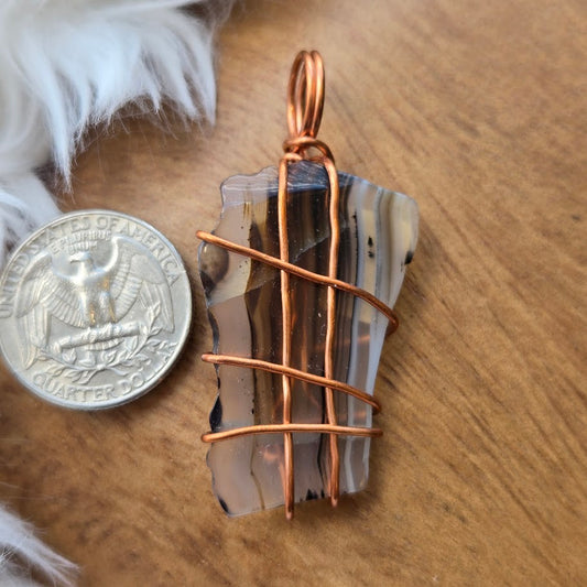 Agate Pendant 966