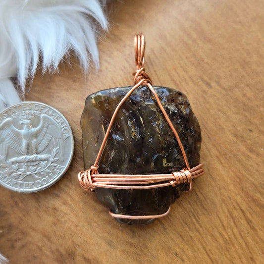 Dendritic Agate Pendant 964