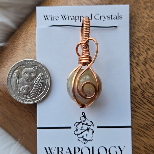 Druzy Agate Sphere Pendant 998