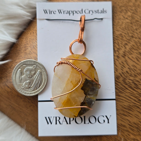 Golden Healer Pendant 984