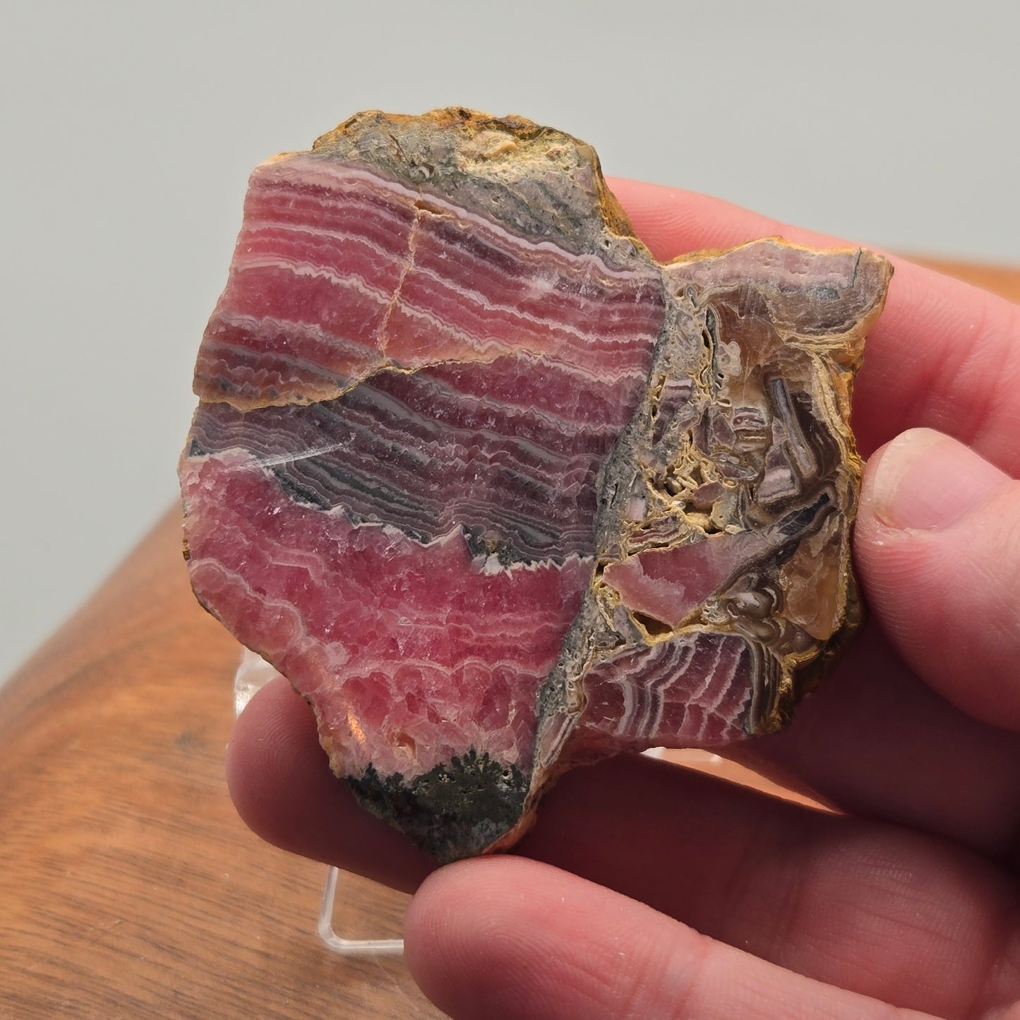 Rhodochrosite Slab 106