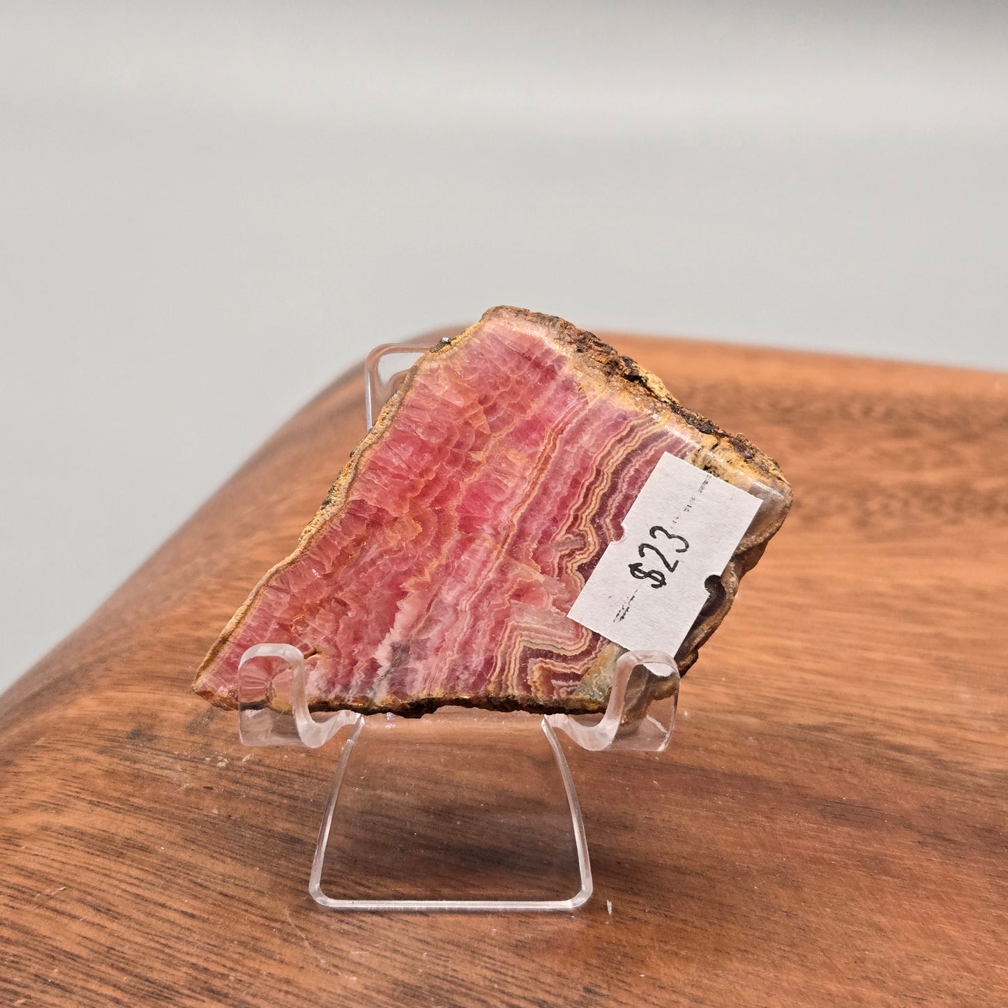 Rhodochrosite Slab 111