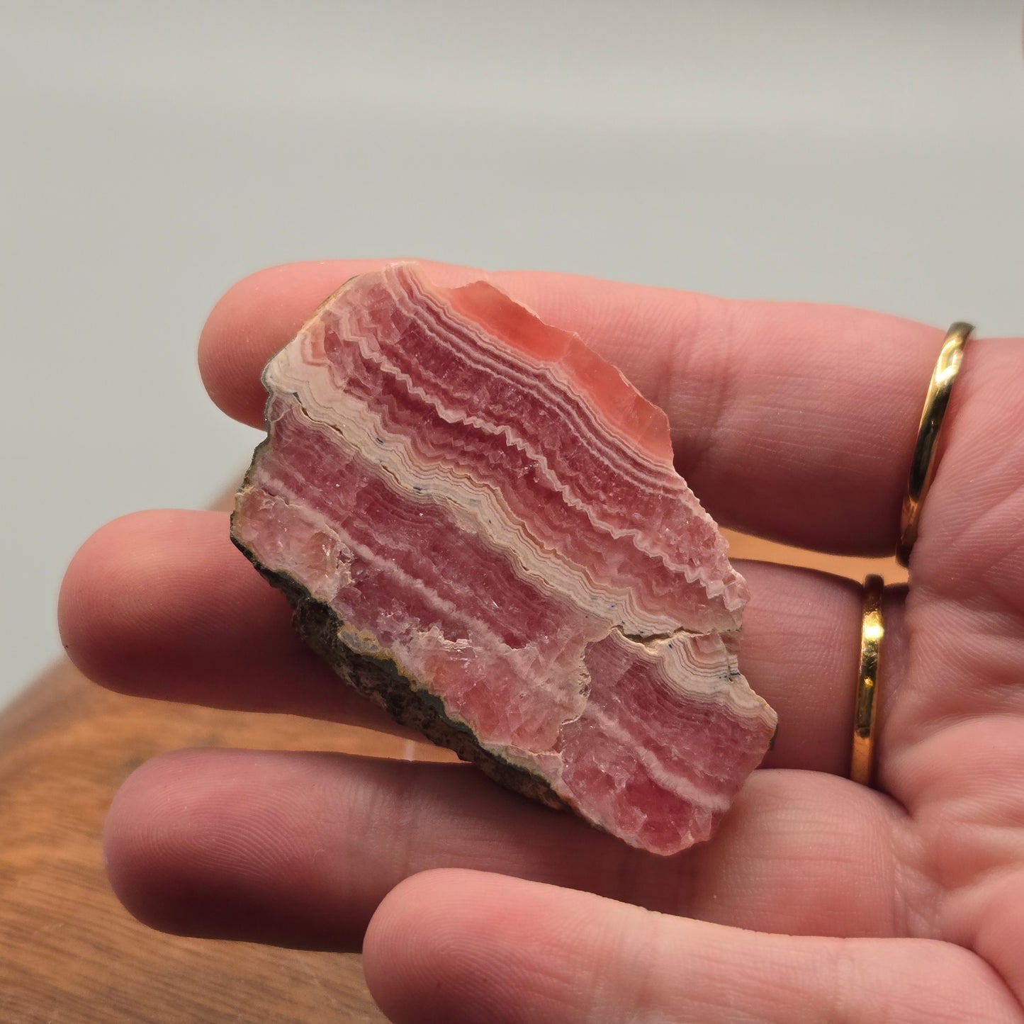 Rhodochrosite Slab 116