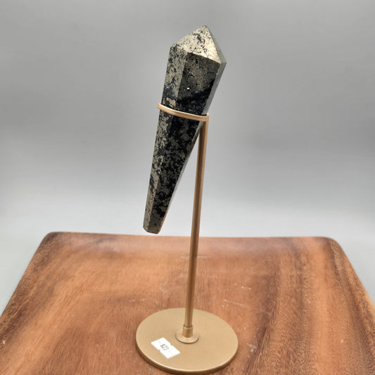 Pyrite Wand on Stand 154