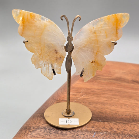 Golden Healer Wings on Stand 162