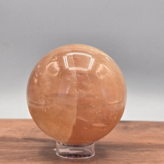 Honey Optical Calcite Sphere 182